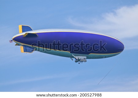 airship Royalty-Free Stock Photo #200527988