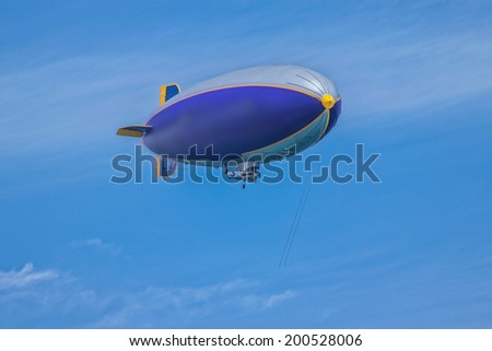 airship Royalty-Free Stock Photo #200528006