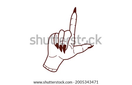 Witch Finger  Trick or Treat  Halloween Monster Vector and Clip Art