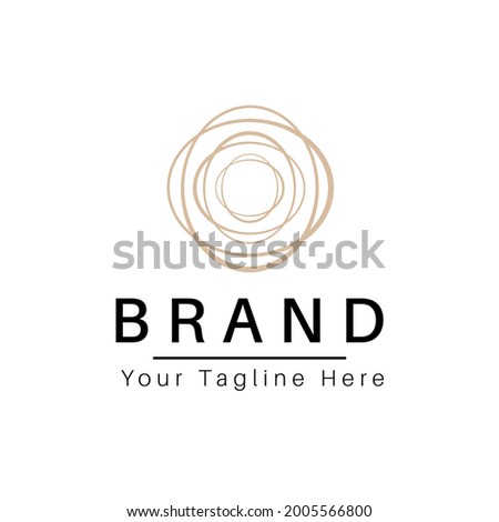 New modern ornament business logo vector design.
