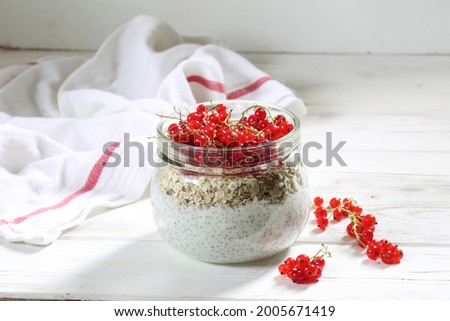 cottage cheese dessert with berries