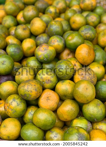 Orange is a type of citrus fruit. Orange are a very good source of vitamin c, this pic has been take at traditional market