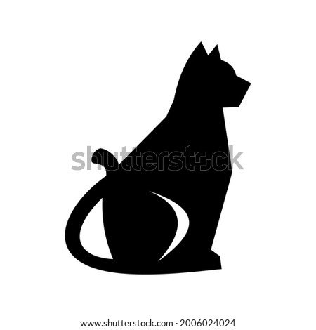 cat logos with pet shop Free Vector Logo templates