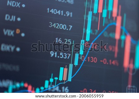 Close up of top important cryptocurrencies which dollar bank note in background. which including of Bitcoin, Ethereum, Xrp, Dash, Btc and Ripple coin. Business and financial as concept. Royalty-Free Stock Photo #2006055959