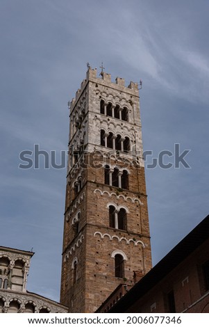 The Cathedral of San Martino is the main Catholic place of worship in the city of Lucca. According to tradition, the cathedral was founded by San Frediano in the sixth century.