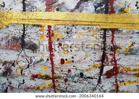 Abstract Splash color on grunge  texture background
