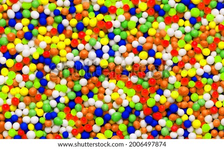 Abstract Sprinkles Food Texture Background Colorful textured background