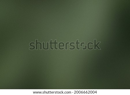 Grainy Blurred Gradient Background, Matte Glass Effect, Green Natural