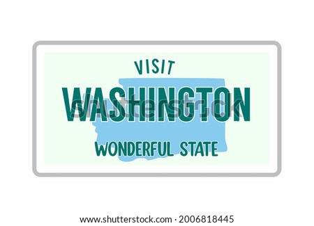 Visit Washington Wonderful State sign