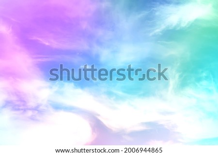 Background gradient sky in evening clouds