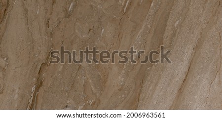 Polished brown marble. Real natural marble stone texture and surface background.