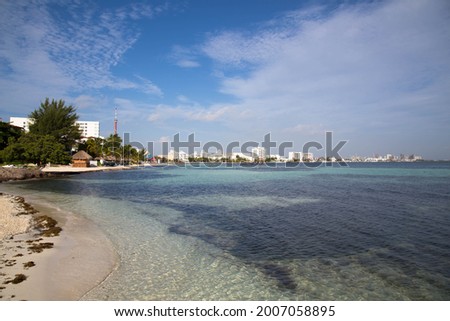 Beautiful Beach view in Cancun - Mexico