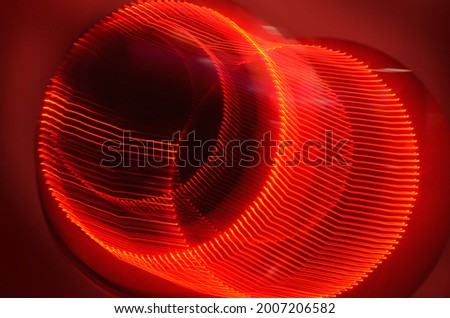 motion blur glowing red lines abstract background, leading lines