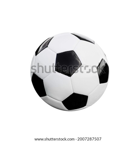 Soccer ball isolated on white background Royalty-Free Stock Photo #2007287507