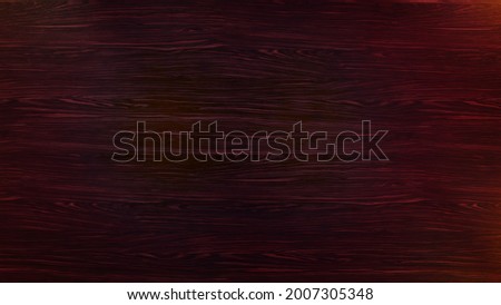 Natural Hartwood Table Top background with dark red brown ornate marbled wood pattern. Full Frame luxury grain wood board carpentry decor backdrop banner template with copy space for product showcase. Royalty-Free Stock Photo #2007305348