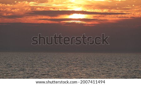 Cloudy sunrise, Nags Head, North Carolina