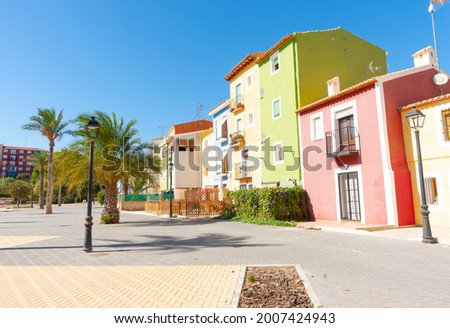 La Vila Joiosa, Alicante Spain