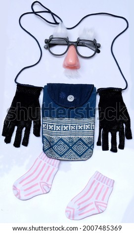 Design children's apparel with gloves, bags, socks