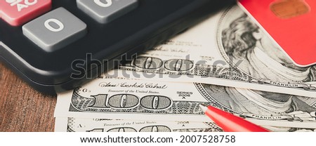 Download Stack Of Dollar Bills On A Table Stock Photos And Images Avopix Com