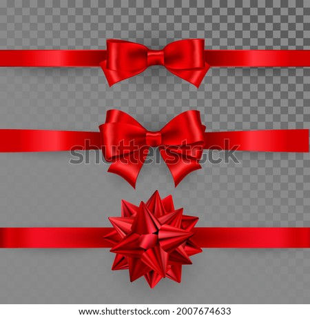 Shiny color satin ribbon on white background. Christmas gift, valentines day, birthday  wrapping element Royalty-Free Stock Photo #2007674633