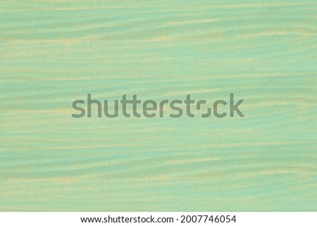 table top with green planks and subtle yellow strokes. Vector wood texture