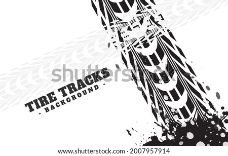Abstract tire print background design