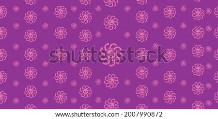Wallpaper Boa Hancook Pirate Pattern seamless violet