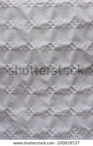 Stamped paper texture