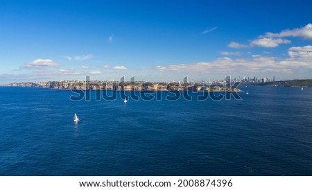 Beautiful shot of Sydney North Head in Australia