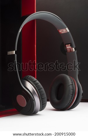 headphones with box