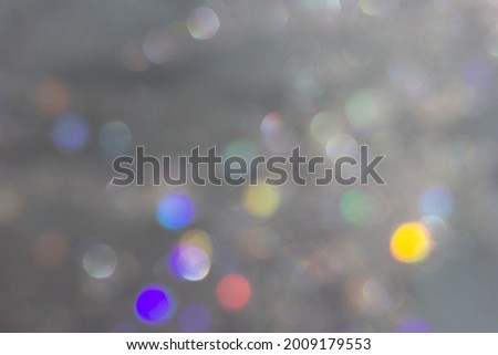 Bokeh colorful glow glitter beautiful concept Valentine's Day. New Year