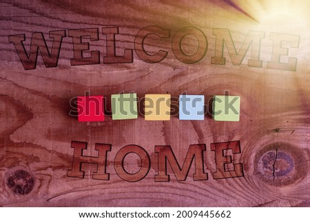 Inspiration showing sign Welcome Home. Conceptual photo Expression Greetings New Owners Domicile Doormat Entry Building An Unfinished White Jigsaw Pattern Puzzle With Missing Last Piece
