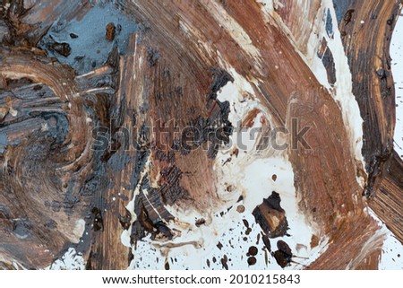 texture of brown and white stained wall