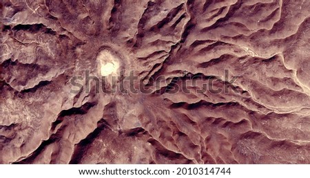 lava flow, abstract photography of the deserts of Africa from the air, emulation  of the volcano of La Palma, Canary Islands, Genre: Abstract Naturalism, from the abstract to the figurative,