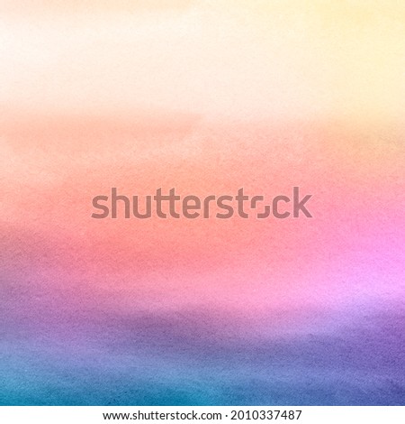 Dark ombre rainbow watercolor style background illustration Royalty-Free Stock Photo #2010337487