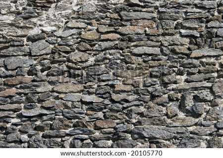 Old rock wall No3