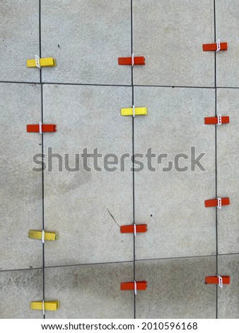 floor tiles laying between colorful holders interior decoration interior design detail macro shot abstract pastel wonderful background images buying. 