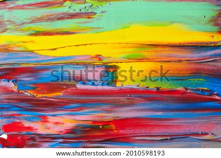 Mixed paint strokes texture for background