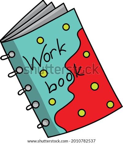 notebook, workbook of a student or schoolchild