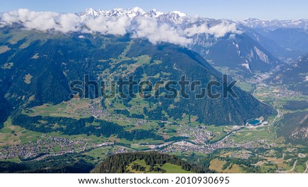 Aerial Pictures from Verbier, Switzerland. 
