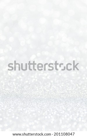 silver glitter christmas abstract background