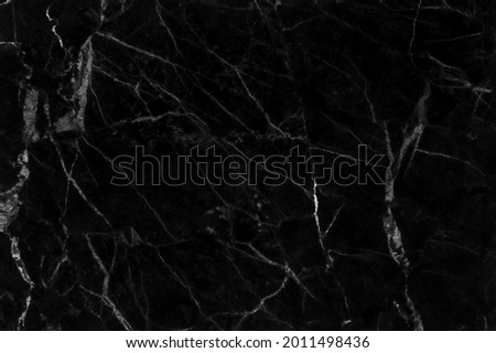 Black grey marble seamless glitter texture background, counter top view of tile stone floor in natural pattern.