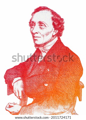 Hans Christian Andersen, Portrait from Kamberra Banknotes. Royalty-Free Stock Photo #2011724171