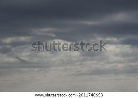 Storm clouds in the Spanish sky, Alicante Province, Costa Blanca, Spain