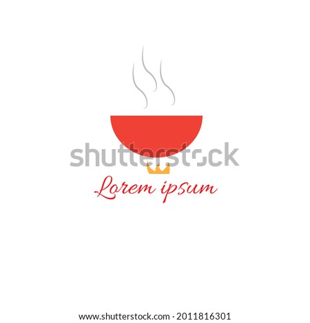 vector restaurant minimalist illustration or logo 