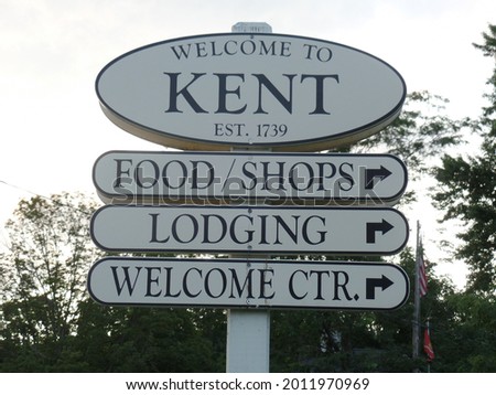 Welcome to Kent CT signs