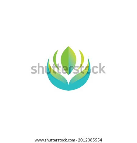 Flower Lotus Nature Logo
simple and eco design