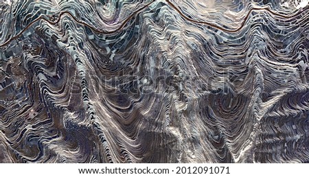   natural contour lines,   abstract photography of the deserts of Africa from the air. aerial view of desert landscapes, Genre: Abstract Naturalism, from the abstract to the figurative, 