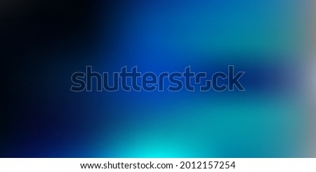 Dark blue vector gradient blur drawing. Shining colorful blur illustration in abstract style. Background for web designers.