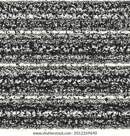 Monochrome Grunge Splattered Subtle Striped Pattern